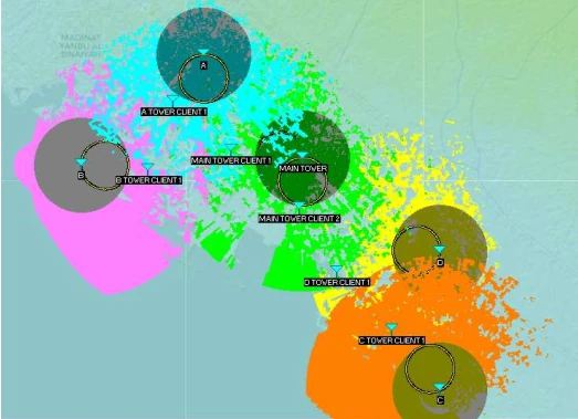 Coverage tower D - 4